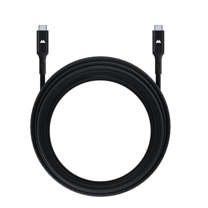 Samsung Galaxy Google Pixel certified charging cable USB-C to USB-C safe quick fast charging long-lasting cable Apple Macbook iPad laptops | 3m