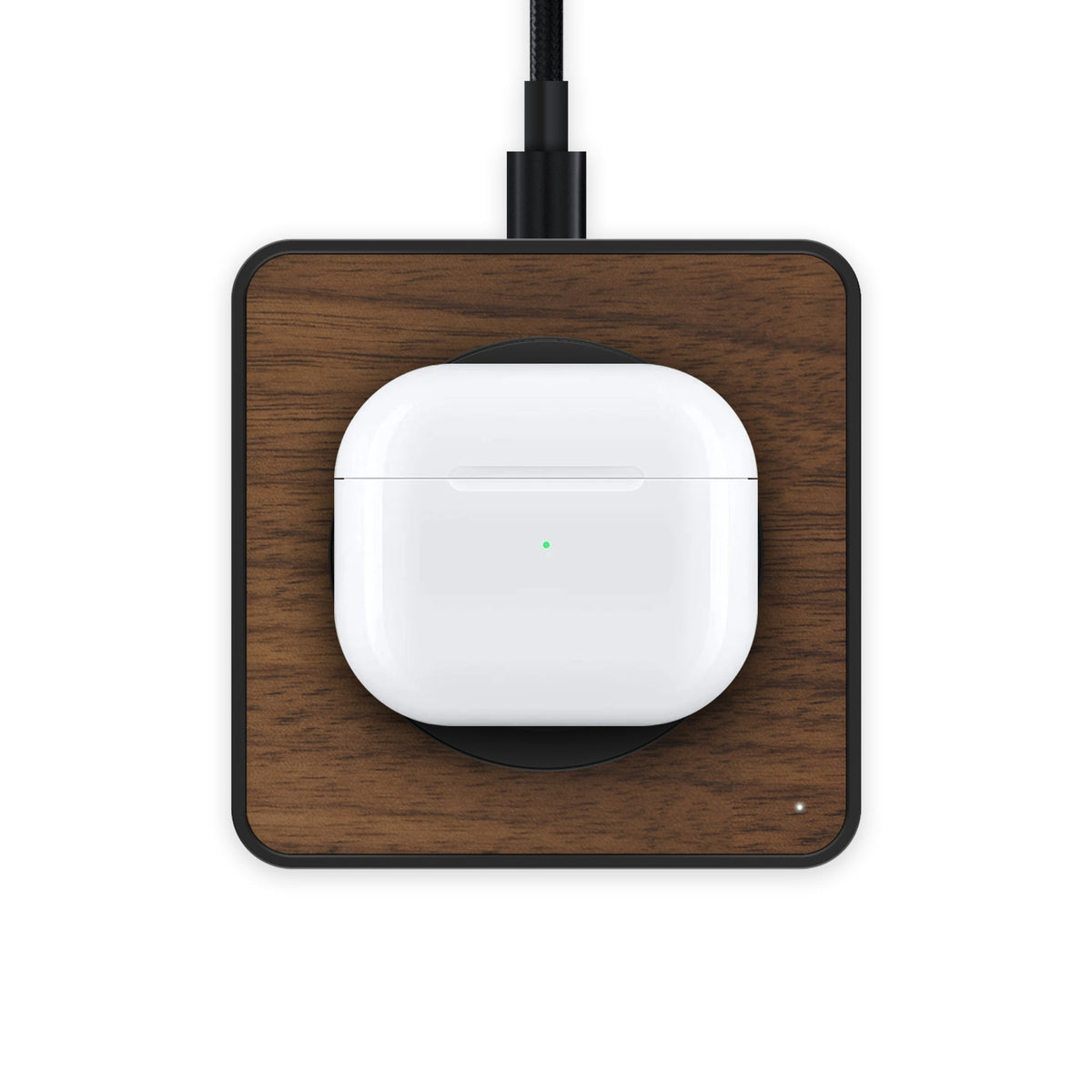 Walnut Wireless Charging Pad
